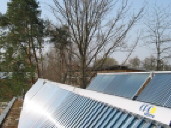 Solar energy systems for hot water Agua caliente casas Termosifon