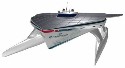 Planet Solar barco impulsado por la luz solar fomenta la energía renovable en Galápagos