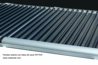 Ventajas paneles solares con tubos de vacio para agua caliente