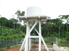 Nuevo San José de Curaray - Wassertank